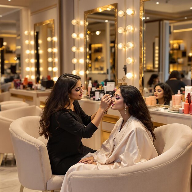 Professional Makeup Application